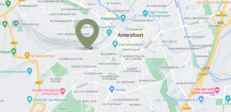 Hoe komt u er?
